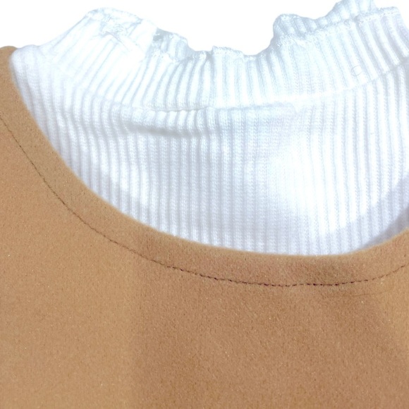 026 PatPat Ribbed Tee Overall Dress Set - Picture 3 of 5